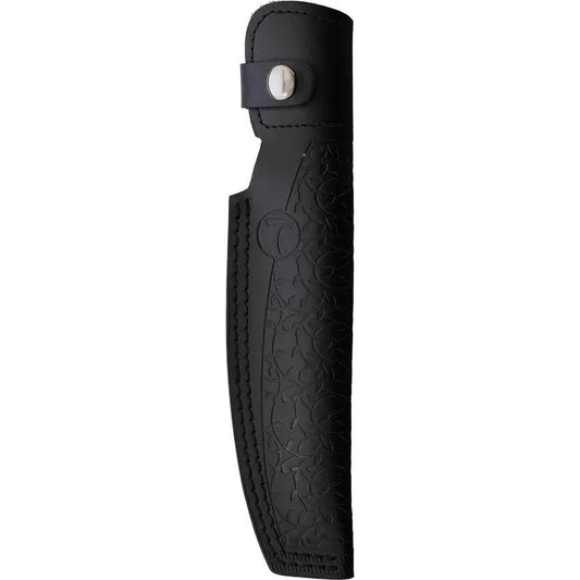 Tokisu Sanada Fixed Blade - Satin 7Cr17MoV Blade With Black Cord Wrapped Handle Lanyard Hole And Belt Sheath by Tokisu
