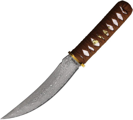 Tokisu Damask Couteau Fixed Blade 32624 by Tokisu