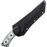 TOPS Steel Eagle SE107D Tactical Knife Sawback 1095 Blade Full Tang Micarta Handle for Outdoorsmen by Black Country Outdoor