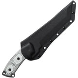 TOPS Steel Eagle Knife Full Tang 13in Survival Fixed Blade 1095 Carbon Steel USA Made Ballistic Nylon Sheath by Black Country Outdoor