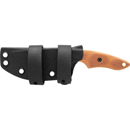 TOPS 3 Pointer Knife Tan Canvas Micarta 3PR02 Premium EDC Tool For Outdoor Enthusiasts by Black Country Outdoor