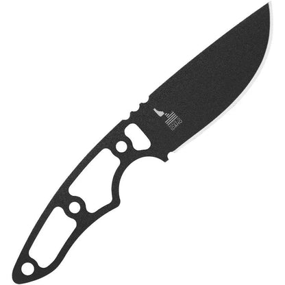 TOPS 3 Pointer Skeletonized 3PR03 Tactical Knife One Piece Construction 1095HC Blade Kydex Sheath For Outdoors by Black Country Outdoor