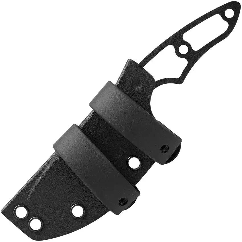 TOPS 3 Pointer Skeletonized 3PR03 Tactical Knife One Piece Construction 1095HC Blade Kydex Sheath For Outdoors by Black Country Outdoor