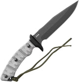 TOPS Apache Falcon Fixed Blade Knife 12in 1095 High Carbon Steel Bead Blast Full Tang Outdoorsmen by Black Country Outdoor