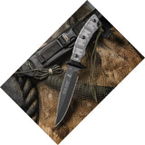 TOPS Apache Falcon Fixed Blade Knife 12in 1095 High Carbon Steel Bead Blast Full Tang Outdoorsmen by Black Country Outdoor