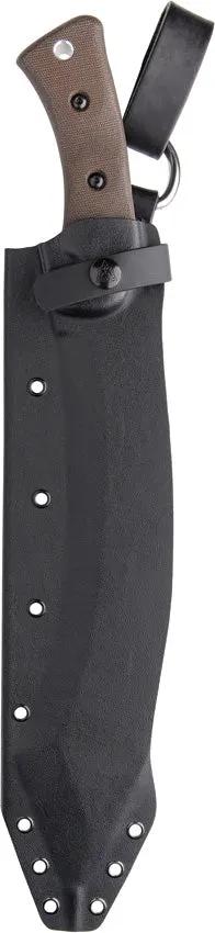 TOPS A-Klub Machete AKLB-02 Full Tang Tungsten Cerakote Blade - Durable 1095HC Steel For Outdoor Survivalists by TOPS