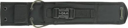 TOPS Anaconda Hunters Point Knife AN9-HP Full Tang 1095 High Carbon Steel with Black Traction Coating for Hunters by Black Country Outdoor