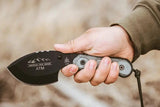 TOPS American Trail Master Knife For Outdoorsmen 9 Inch Full Tang 1095 Steel Traction Blade Micarta by Black Country Outdoor