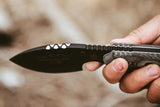 TOPS American Trail Master Knife For Outdoorsmen 9 Inch Full Tang 1095 Steel Traction Blade Micarta by Black Country Outdoor