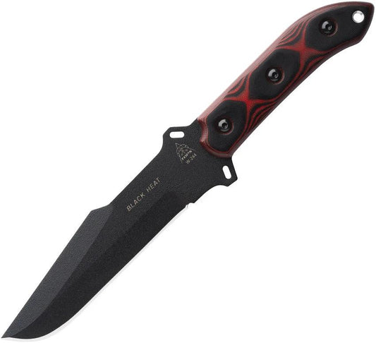 TOPS Black Heat Fixed Blade BLKHT-01 by TOPS