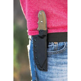 TOPS Backpackers Bowie Knife BPB01 For Backcountry Backpackers Durable Compact Survival Tool by Black Country Outdoor