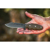 TOPS Backpackers Bowie Knife BPB01 For Backcountry Backpackers Durable Compact Survival Tool by Black Country Outdoor