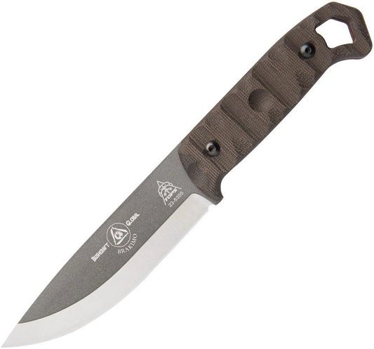 TOPS Brakimo Fixed Blade Tungsten TPBRAK-02R by TOPS
