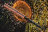 TOPS BOB Hunter Knife For Bushcraft Enthusiasts Pro Grade 1095 High Carbon Steel For Carving And Skinning by Black Country Outdoor