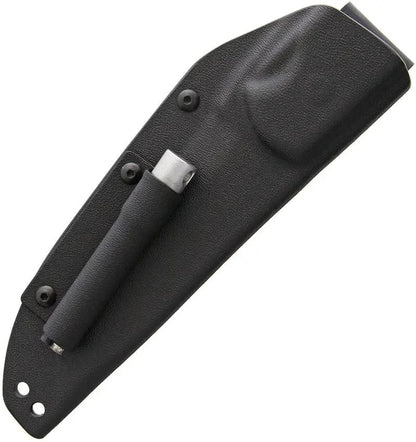 TOPS BOB Hunter Knife Rugged For Bushcraft Enthusiasts With 1095 Blade Black Finish G10 Handle by Black Country Outdoor