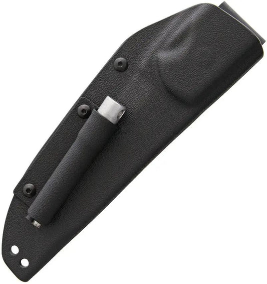 TOPS BOB Hunter Knife Rugged For Bushcraft Enthusiasts With 1095 Blade Black Finish G10 Handle by Black Country Outdoor