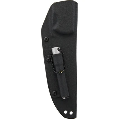 TOPS BOB Hunter Fixed Blade Knife Red And Black G10 1095 High Carbon 9.75in With Coating For Bushcraft Enthusiasts by Black Country Outdoor