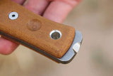 TOPS BOB Hunter Knife BROS TBF For Bushcraft And Hunting 1095 High Carbon Steel Full Tang Micarta Handles by Black Country Outdoor