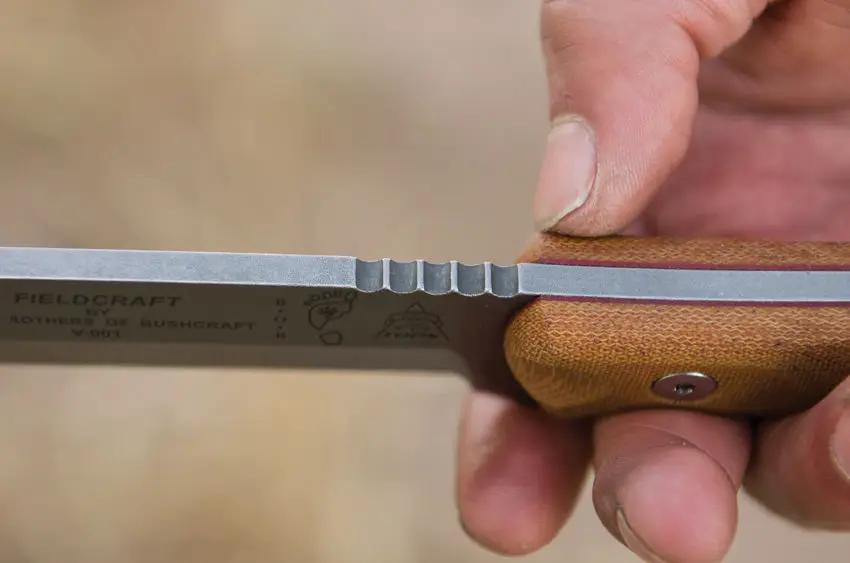 TOPS BOB Hunter Knife BROS TBF For Bushcraft And Hunting 1095 High Carbon Steel Full Tang Micarta Handles by Black Country Outdoor