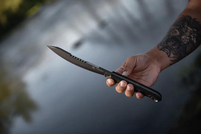 TOPS Brush Wolf BWLF-02 Fixed Blade Knife - Rugged Durability for Outdoor Enthusiasts by TOPS