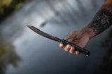 TOPS Brush Wolf BWLF-02 Fixed Blade Knife - Rugged Durability for Outdoor Enthusiasts by TOPS