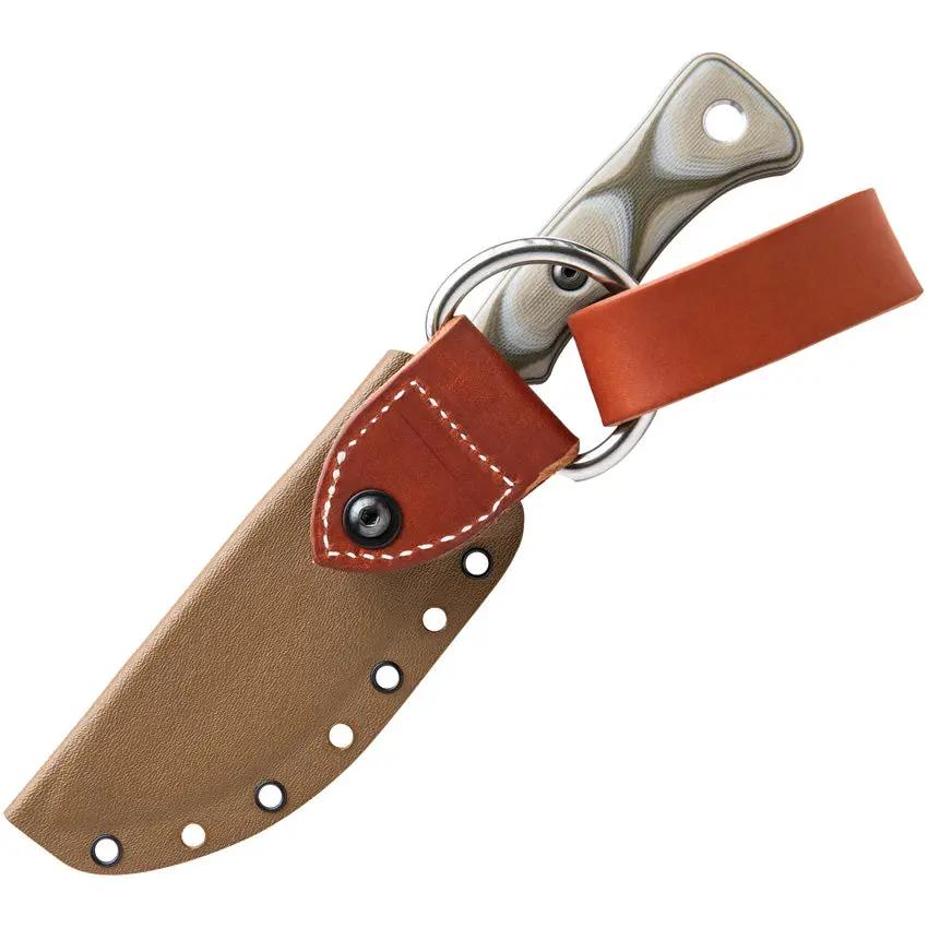 TOPS Camp Creek Knife 9in Fixed Blade S35VN Full Tang Camo G10 For Outdoorsmen Rugged by Black Country Outdoor