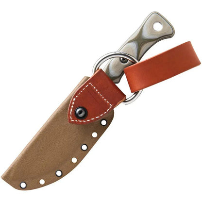 TOPS Camp Creek Knife 9in Fixed Blade S35VN Full Tang Camo G10 For Outdoorsmen Rugged by Black Country Outdoor
