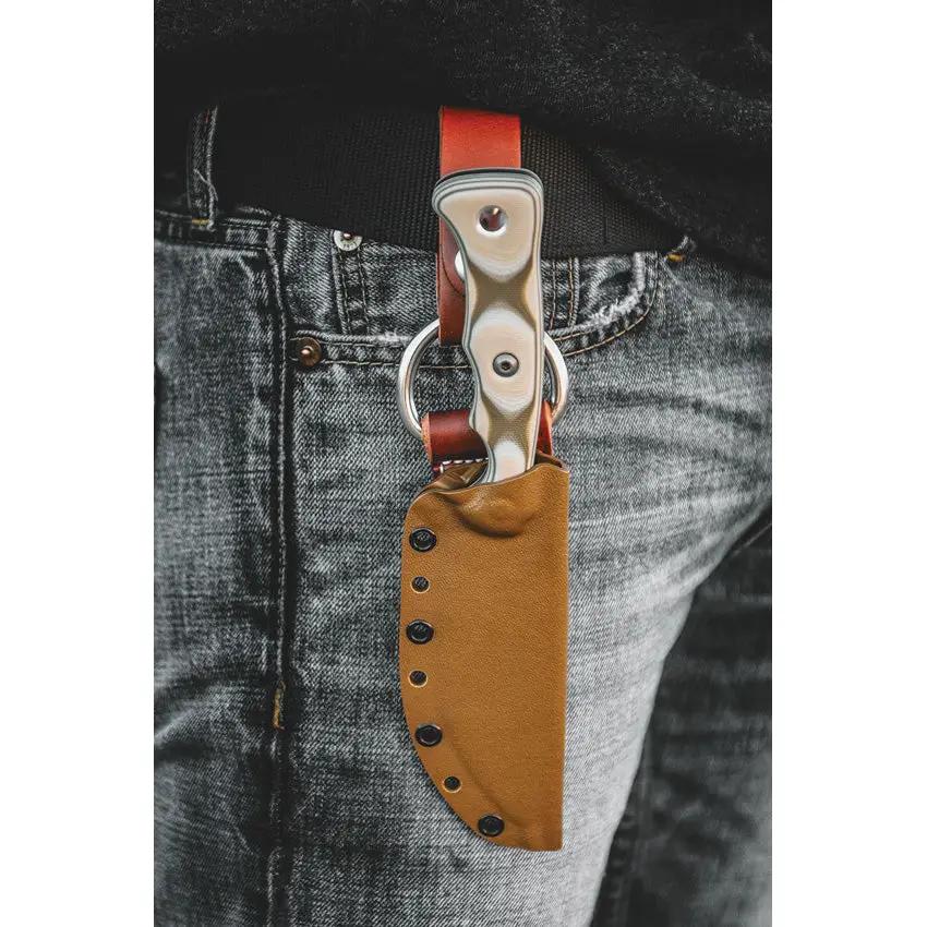 TOPS Camp Creek Knife 9in Fixed Blade S35VN Full Tang Camo G10 For Outdoorsmen Rugged by Black Country Outdoor