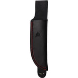 TOPS Camp Creek Fire Edition Fixed Blade Knife - 4.5 Inch S35VN Blade Red G10 Handle For Outdoor Enthusiasts by TOPS
