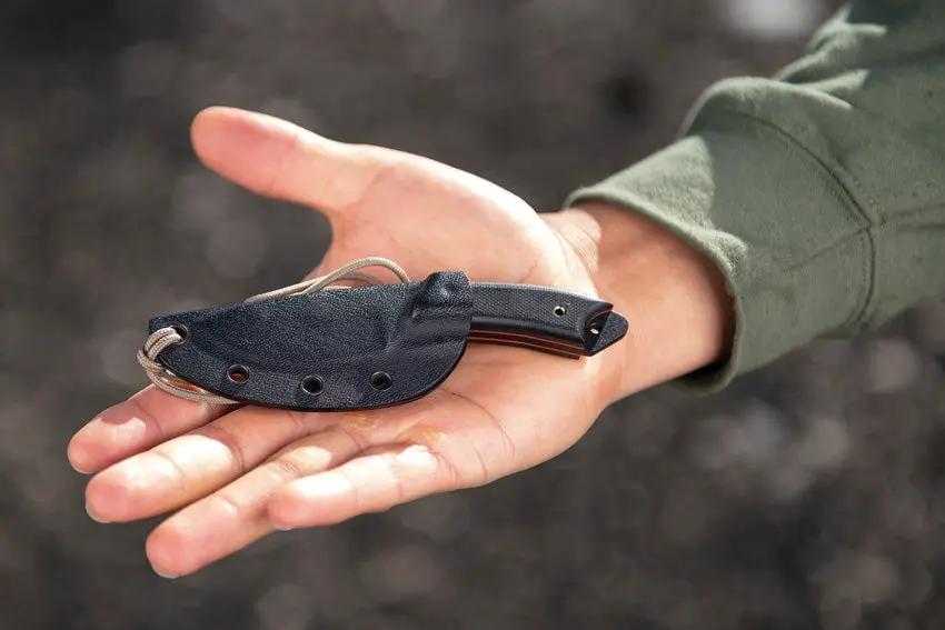 TOPS Crow Hawke CRH01 Fixed Blade Knife for Outdoor Enthusiasts 2.63 Inch Blade 1095 Steel G10 by Black Country Outdoor