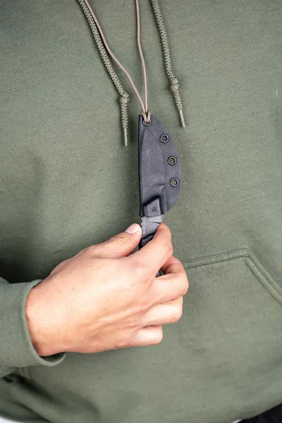 TOPS Crow Hawke CRH01 Fixed Blade Knife for Outdoor Enthusiasts 2.63 Inch Blade 1095 Steel G10 by Black Country Outdoor