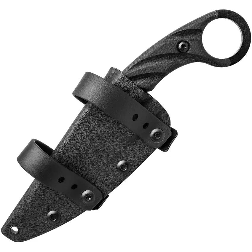 TOPS CUT Combat Utility Tool CUT-40-A Tactical Fixed Blade Knife - 4.25 Inch 1095HC Full Tang for Outdoorsmen by TOPS