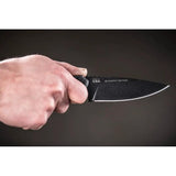 TOPS CUT Combat Utility Tool CUT-40-A Tactical Fixed Blade Knife - 4.25 Inch 1095HC Full Tang for Outdoorsmen by TOPS
