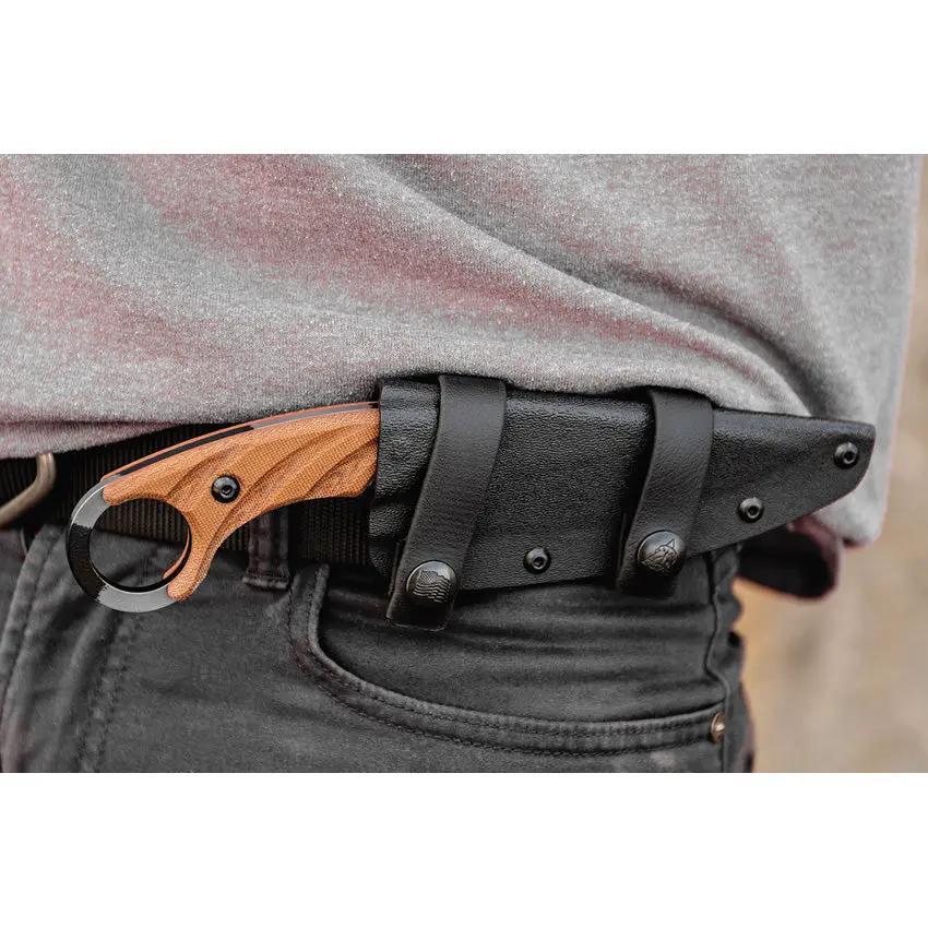TOPS CUT 4.0 Combat Utility Tool - Rugged Fixed Blade For Outdoor Survival And Tactical Pros by TOPS