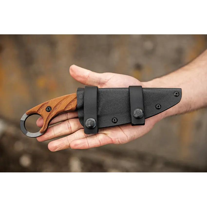 TOPS CUT 4.0 Combat Utility Tool - Rugged Fixed Blade For Outdoor Survival And Tactical Pros by TOPS