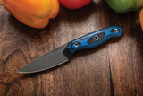 TOPS Dicer Paring Knife DCR3-01 3.25in S35VN Blade Full Tang G10 Handle With Kydex Sheath For Outdoor Enthusiasts by Black Country Outdoor