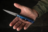 TOPS Dicer Paring Knife DCR3-01 3.25in S35VN Blade Full Tang G10 Handle With Kydex Sheath For Outdoor Enthusiasts by Black Country Outdoor