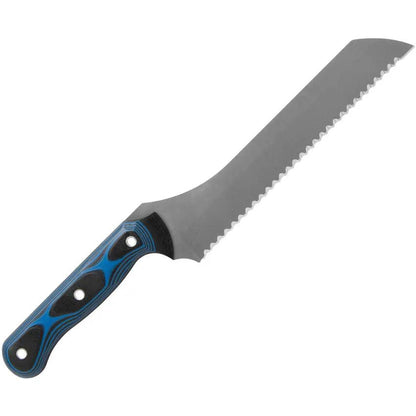 TOPS Dicer 7 Bread Knife DCR7 01 Serrated S35VN 7.63in Blade With G10 Handle And Kydex Sheath For Outdoor Enthusiasts by Black Country Outdoor