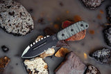 TOPS Stryker Defender Tool Tactical Full Tang 1095 Carbon Steel Blade With Black Traction Handles Lanyard by Black Country Outdoor