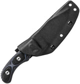 TOPS Delta Unit 3 Knife Premium 1095 High Carbon Steel Hunter Point Blade Full Tang G10 Handles Kydex Sheath USA Made by Black Country Outdoor