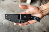 TOPS Delta Unit 3 Knife Premium 1095 High Carbon Steel Hunter Point Blade Full Tang G10 Handles Kydex Sheath USA Made by Black Country Outdoor
