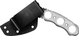 TOPS Devils Elbow XL Tactical Knife 6 Inch Overall Fixed Blade - With 1095 Steel Tang Micarta Handle And Kydex Sheath by TOPS