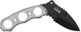 TOPS Devils Elbow XL Tactical Knife 6 Inch Overall Fixed Blade - With 1095 Steel Tang Micarta Handle And Kydex Sheath by TOPS