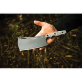 TOPS El Chappo Cleaver - 1095HC Blade, Full Tang Micarta Handle, Kydex Sheath for Outdoorsmen by TOPS