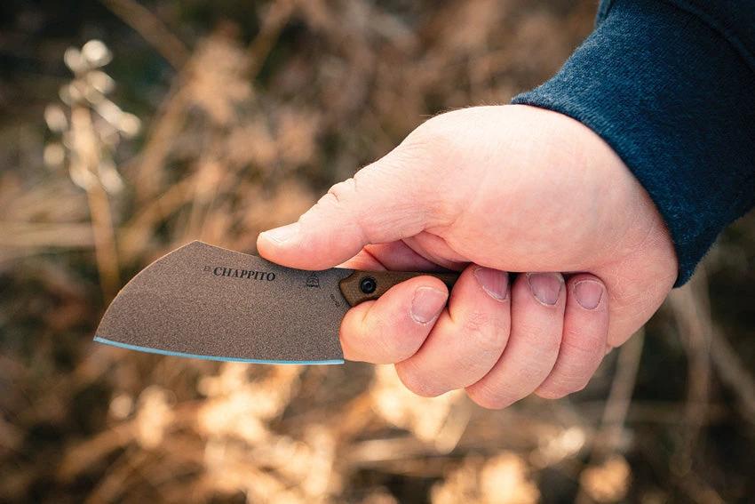 TOPS El Chappito ECPTO-01 Tactical Knife For Outdoor Enthusiasts And Survivalists by TOPS