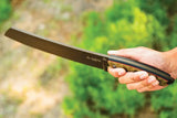 TOPS El Chete Midnight Bronze Fixed Blade Knife 12 Inch Full Tang Rugged Outdoor Survival Tool - Durable Field Ready by TOPS