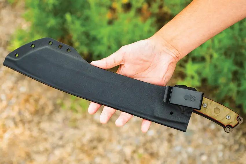 TOPS El Chete Midnight Bronze Fixed Blade Knife 12 Inch Full Tang Rugged Outdoor Survival Tool - Durable Field Ready by TOPS