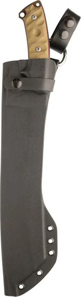 TOPS El Chete Midnight Bronze Rugged 12 Inch 1095HC Full Tang Knife For Bushcraft Survival Durable Outdoor Companion by TOPS