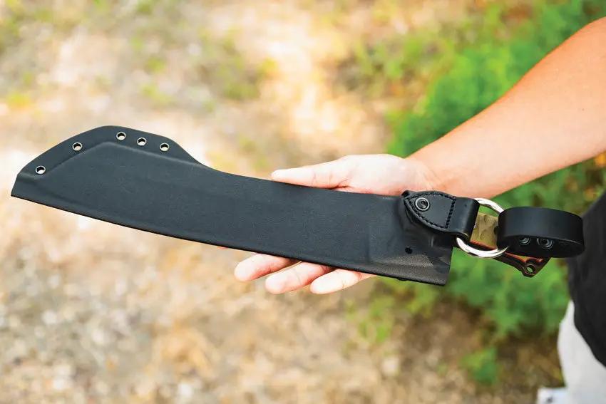 TOPS El Chete Midnight Bronze Rugged 12 Inch 1095HC Full Tang Knife For Bushcraft Survival Durable Outdoor Companion by TOPS