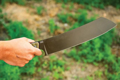 TOPS El Chete Midnight Bronze Rugged 12 Inch 1095HC Full Tang Knife For Bushcraft Survival Durable Outdoor Companion by TOPS